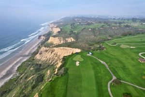 Torrey Pines (South) 4th Green Bunker Aerial